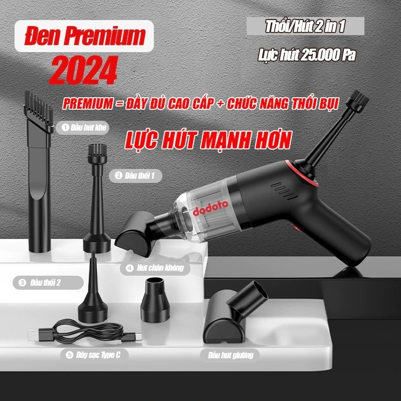 máy hút bụi cầm tay không dây premium