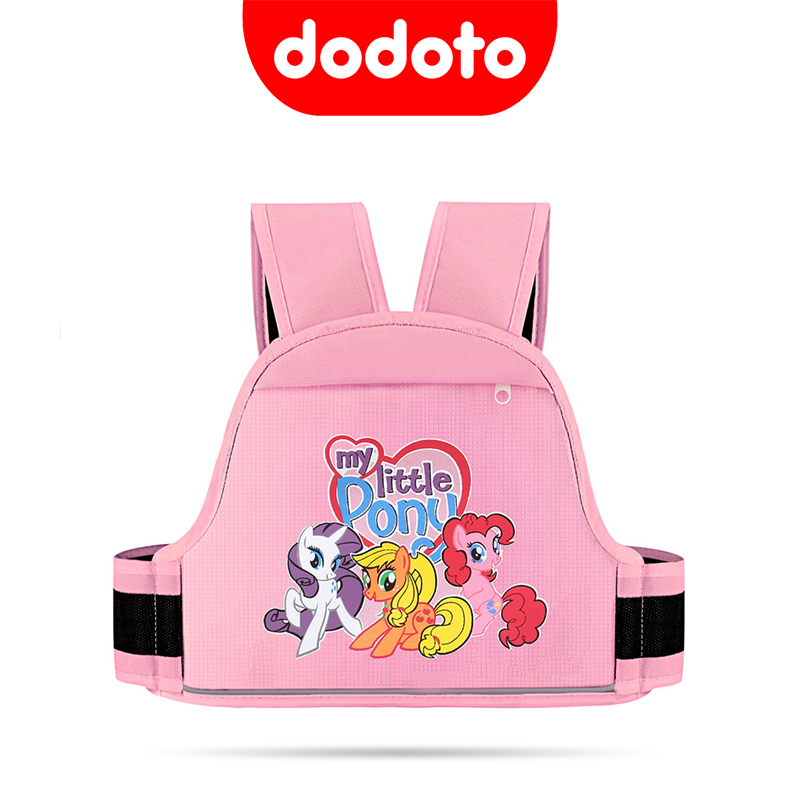 Đai đi xe máy cho bé 1-10 tuổi dodoto, đeo vai, thắt lưng, đai giữ bé ngồi xe máy