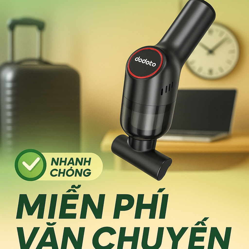 máy hút bụi cầm tay không dây giúp tiện kiệm thời gian