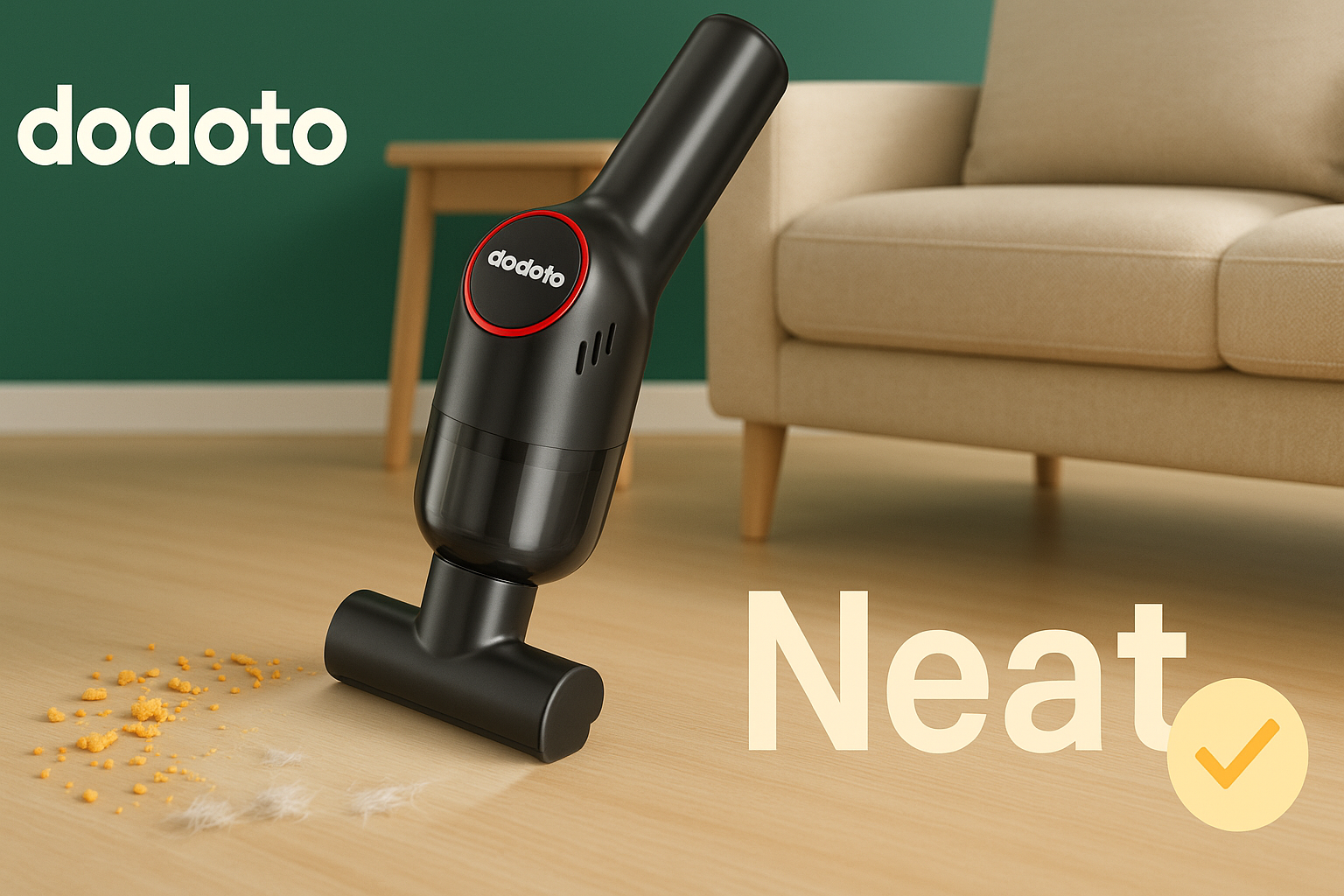 máy hút bụi cầm tay không dây, nhỏ nhẹ, tiện lợi, cực kỳ phù hợp cho những nơi khó tiếp cận